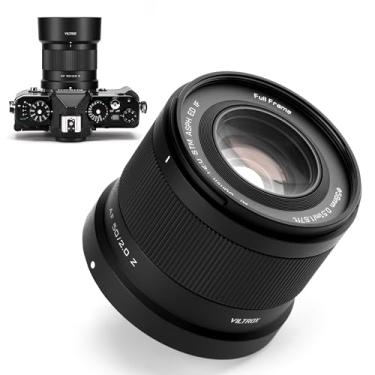 Imagem de VILTROX Lente AF 50 mm F2.0 Air Z para suporte Nikon Z, lente Prime leve de foco automático de quadro completo, design compacto de panqueca, ideal para retratos, rua e fotografia diária