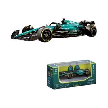 Imagem de Miniaturas de F1 Bburago 1:43 - Aston Martin AMR23, Mercedes W14, Red 