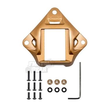 Imagem de FMATAL GEAR Suporte para câmera esportiva FMA Tactical Helmet NVG Mount VAS Aluminum Shroud | para câmera esportiva NVG falsa | Paintball | Acessórios para capacete Airsoft (DE)