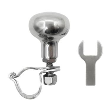 Imagem de QccHieUs Botão giratório para volante de barco, acessório de manopla elétrica, componente fácil de instalar, substitui a manopla de assistência para carro e