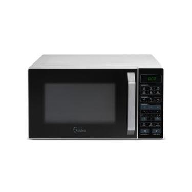 Imagem de Micro-Ondas 27L Branco Porta Preta SmartPlate Midea