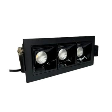 Imagem de Luminária Spot Luzon Lumier Preto 3x2W 4000K 450lm