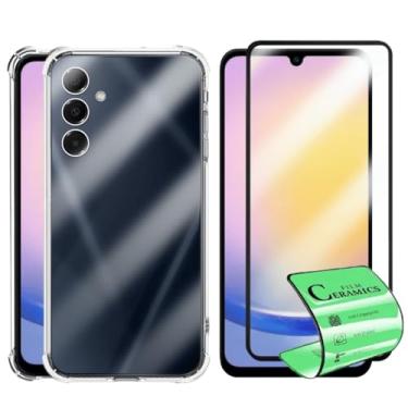 Imagem de Kit Capa Capinha Anti Impacto para Samsung Galaxy A25 e Película 3d Vidro