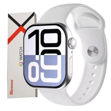 Imagem de Relogio Smartwatch W10 Pro Serie 10 42mm Amoled Original Microwear Rec