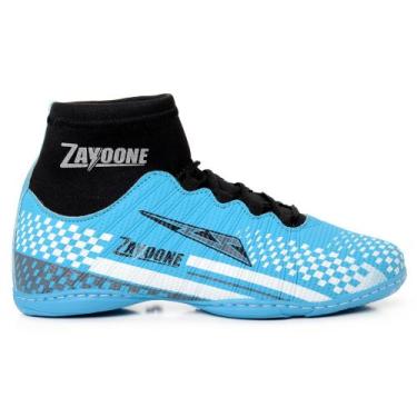 Imagem de Chuteira futsal Botinha Zayoone, Azul, 41