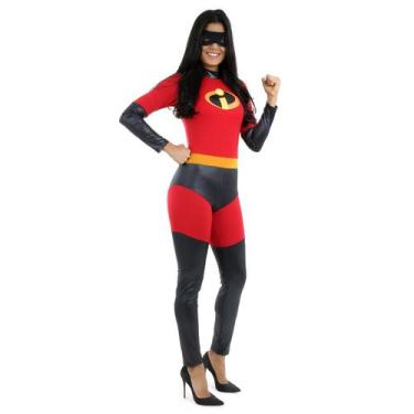 Imagem de Fantasia Mulher-Elástica Incrível Adulto - Disney - Os Incríveis - Abr