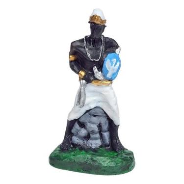 Imagem de Orixás Umbanda Imagem Mini Resina 10 Cm Altar Candomblé - Hc Decoraçõe