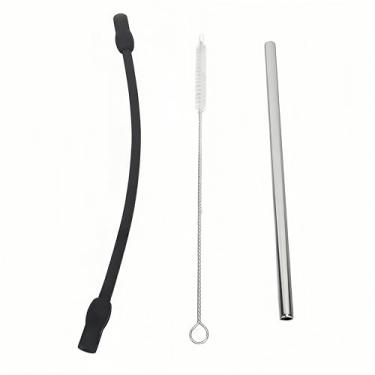 Imagem de Mangueira de leite para máquina de café, tubo de substituição para máquina de café com Bo sch, canudo de espuma de leite para cafeteira com escova de limpeza