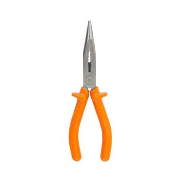 Imagem de Alicate Bico Reto Meia Cana Longo 8 Corneta Ferramentas