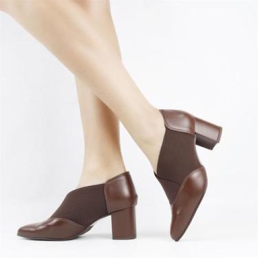 Imagem de Bota Ankle Boot Couro - CARMINA, Java chocolate, 36