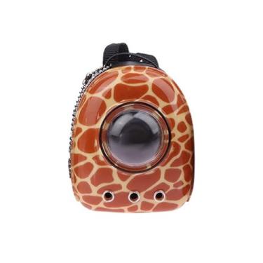 Imagem de KEXIAO Mochila de transporte de animais de estimação em miniatura para casas de bonecas, design realista para coleções de casas pequenas e casas de brinquedo em escala 1:6