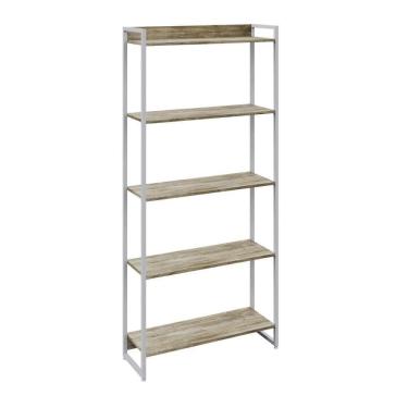Imagem de Estante Dynamica 80x30x187cm C/05 Prateleiras Carvalho / Carvalho /