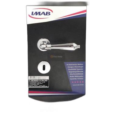 Imagem de Fechadura Porta Interna Quarto Lily Imab Cromada Cr Máquina