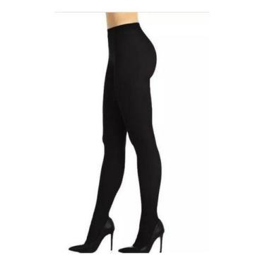 Imagem de Meia Calça Fio 40 Opaca Loba Original Feminina - Lupo, Preto, G