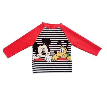 Imagem de Camisa M longa uv mickey vermelho 18-24M basic +