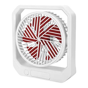 Imagem de Ventoinhas pessoais de carregamento USB, ventilador de mesa pequeno, ventilador portátil, ventilador de mesa de escritório doméstico