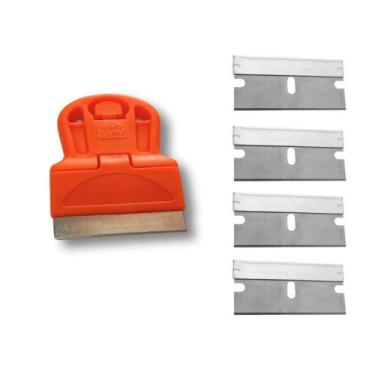 Imagem de Mini Raspador Ratinho P/ Insulfilms, Películas C/ 5 Lâminas - CND TOOL