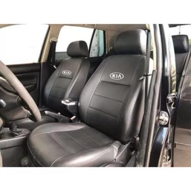 Imagem de Capas De Bancos ORIGINAL de Couro  Kia Sportage - couro 100% impermeav