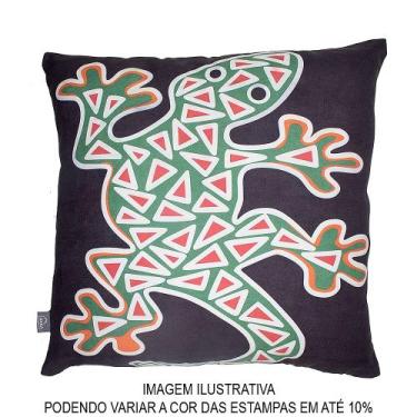 Imagem de Almofada Decorativa- Capa Acqua-Croco-45x45 cm - Okkahome Decora