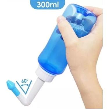 Imagem de Limpador De Nariz/lavagem Nasal Eficiente 300ml 2 Bicos - SUPERMEDY