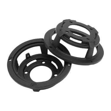 Imagem de Yunir 2 PCS Bacia de Alto -falante Quadros de Suporte, Suporte de Woofer 92mm Diâmetro Externo Dado de Alumínio Fundido Reparo de Subwoofer, Cestas de Alto -falante