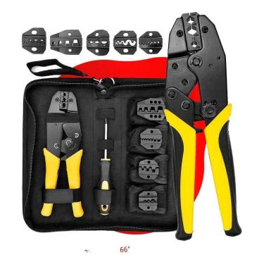 Imagem de 2X Alicate De Crimpar Prensa Terminal 8 Em 1 Multifuncional