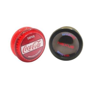 Imagem de Kit com 2 Yo-yos de Rolamento Profissional Nexus e Coca - YoyoBrasil, 