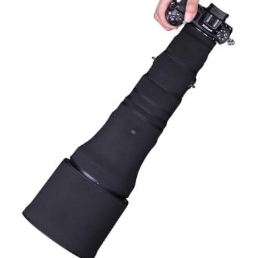 Imagem de CHASING BIRDS Casaco impermeável de camuflagem de lente para Sigma 500 mm F4 DG OS HSM Sports Capa protetora de lente à prova de chuva versão III (preto clássico, com 1,4X e 2,0X TC)