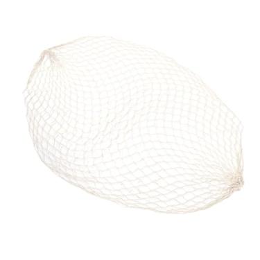 Imagem de Aramox Rede de Peixe Decoração Parede Pendurada Rede de Algodão Corda de Algodão Bege, para Exibição de Fotos Com Design de Grade, para Decoração de Festa No Quarto da Sala