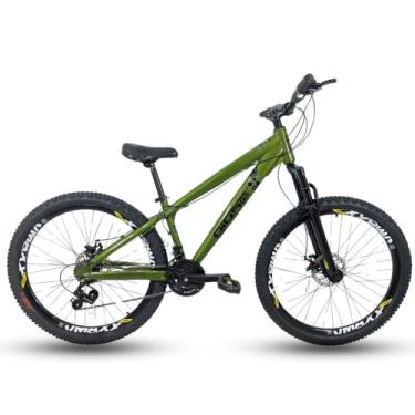 Imagem de Bicicleta Gios 26 Shimano Frx Evo 4trix Freio Disco Verde
