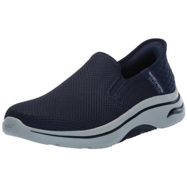 Imagem de Skechers Tênis masculino Go Walk Arch Fit 2.0-Hands, Azul marino, 9