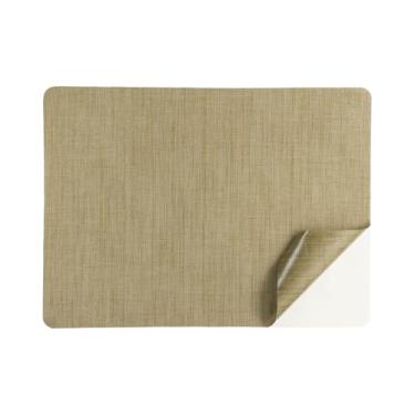 Imagem de PATIKIL Patch de reparo de linho, adesivos autoadesivos de tecido de linho de 20 x 28 cm para sofá, sofá, roupas, bolsas, tendas, assentos de carro, móveis, cáqui