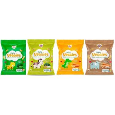 Imagem de Biscoito Mini Veggies Snack Sortidos Nhami Mami 4un X 18gr