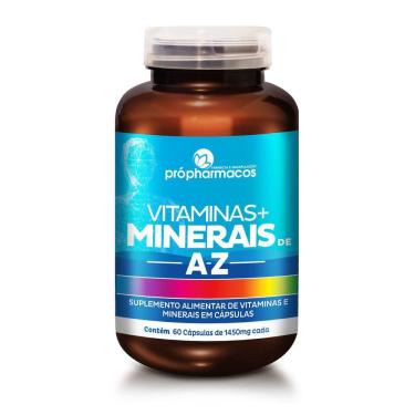 Imagem de Vitaminas + Minerais Az 60 Capsulas