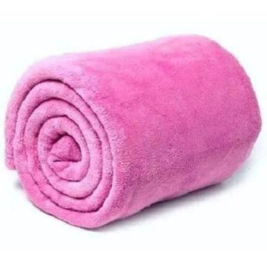 Imagem de Cobertor Manta Casal AntiAlérgico Microfibra 1,80x2,00m Lisa