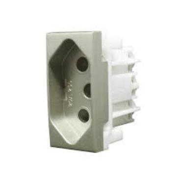 Imagem de Modulo de Tomada 2P+T 20A Champagne Inova Pro Class Alumbra 85410