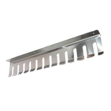 Imagem de Suporte para Espeto de Parede em Inox 12 Espaços 47x8x3cm