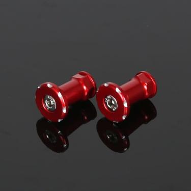 Imagem de Carretel de suspensão macaco amortecedor traseiro compatível com MONKEY 125 2018-2024 3D CNC acessórios de motocicleta bobinas deslizantes (vermelho)