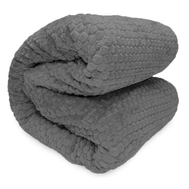 Imagem de Cobertor De Microfibra Casal Corttex Lugano Preto