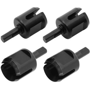 Imagem de RcThjia Diff Output Cup Hardened Steel Differential Outdrive RC Upgrade Kit for Tamiya DT03 DF02 TT01 TT02 TT02B Gearbox Joint Cup 4PCS