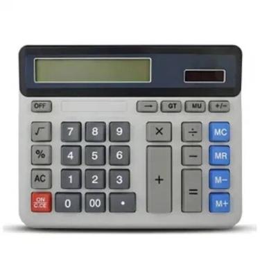 Imagem de Calculadora Eletrônica 12 Dígitos Aiker AK-J040 - Ideal para Trabalho 