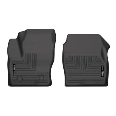 Imagem de Husky Liners Série Weatherbeater | Forros de piso dianteiro - Preto | 13351 | Serve para Ford Transit Connect 2020 - 2022