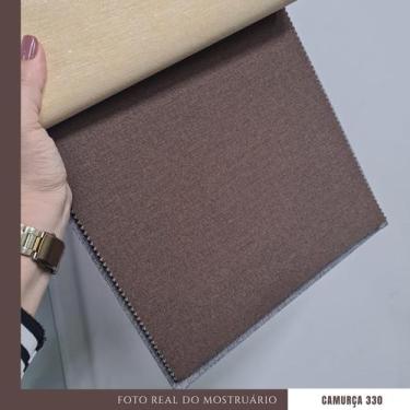 Imagem de Sofá  Gianni Tecido Acquablock Pé Trapézio Claro  160cm - 4R Estofados