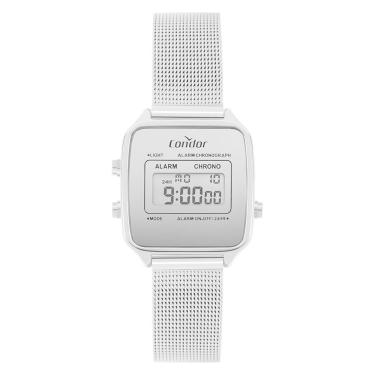 Imagem de Relógio Condor Feminino Digital Prata - COJHS512BAD/4K