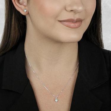 Imagem de Colar de Corações em Prata 925 - Hub Joias, Unica, U