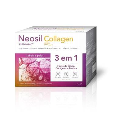 Imagem de Suplemento Alimentar em Pó Neosil Collagen 3 em 1 para Cabelos, Unhas 