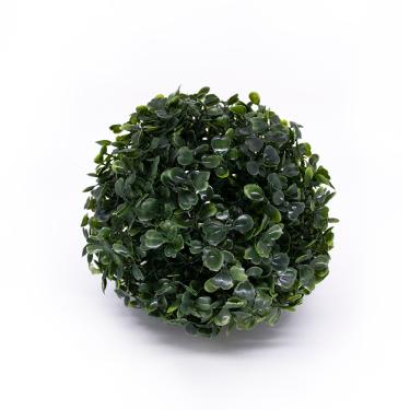 Imagem de Buxinho Artificial Bola de Grama Decorativa Sintética 17cm Verde - D'Rossi