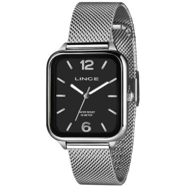 Imagem de Relógio Lince Masculino Ref: Mqmh213L34 P2Sx Retangular Mesh