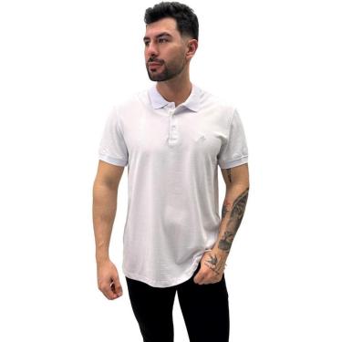 Imagem de Camisa Polo Dudalina Manga curta com Botão Masculina-Masculino
