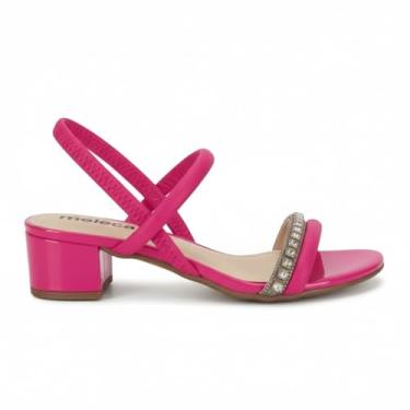 Imagem de Sandalia Salto Bloco Moleca Delicada Calce Facil 5259.846